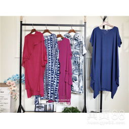 【夏装精品女装晒谷场真丝连衣裙品牌女装尾货折扣批发】-