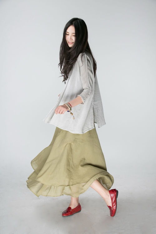沐沐服饰 不是文艺女也可以穿的棉麻风 棉麻风时尚搭配