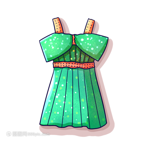 卡通绿色漂亮裙子的魅力与穿搭指南